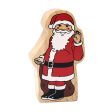 Lanka Kade Fairtrade Wooden Father Christmas, Side Stance For Sale