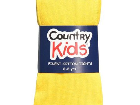 Country Kids Luxury Cotton Tights Marigold Online