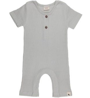 Turtledove Textured Baby Romper Sky For Discount