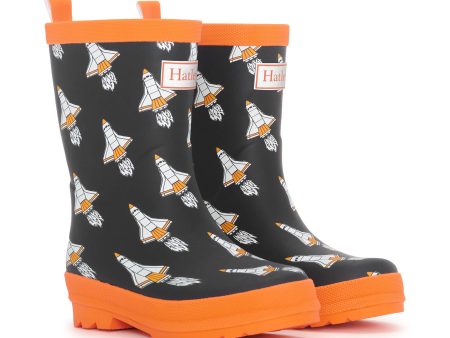 Hatley Rain Boots Space Shuttle Matt For Sale