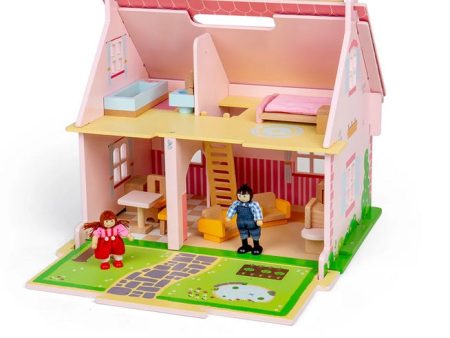 BigJigs Blossom Cottage with Furniture Hot on Sale