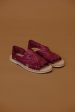 VIOLET LEATHER PACHUCO HUARACHE For Sale