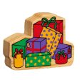 Lanka Kade Fairtrade Painted Wooden Stack of Presents Sale