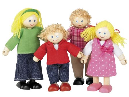 Tidlo Multicultural Dolls - White Family Online Hot Sale