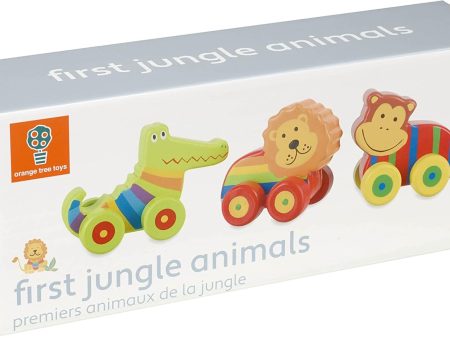 Orange Tree Toys My First Jungle Vehicles Cheap