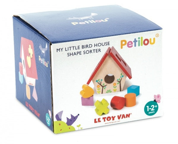 Le Toy Van Woodland Bird House Shape Sorter For Sale