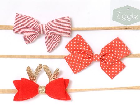 Ziggle Hairbow Festive set Supply