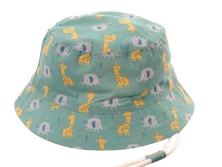 Ziggle Giraffe and Elephant Sun Hat Hot on Sale