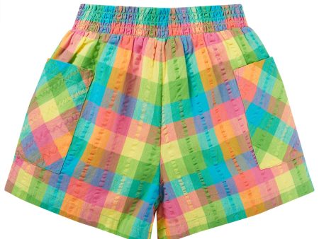 Frugi Laura Shorts Summertime Check For Sale