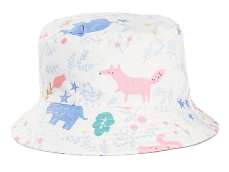 Animal Print Bucket Sun Hat Discount