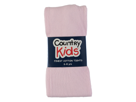 Country Kids Luxury Cotton Tights Pink For Sale