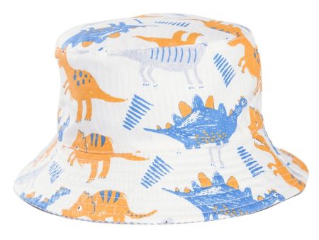 Dinosaur Print Bucket Sun Hat Online now