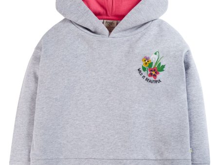 Frugi Lissie Hoodie Grey Marl Wild & Wonderful Online Hot Sale