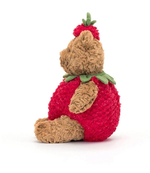 Jellycat Bartholomew Bear Strawberry Online Hot Sale