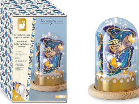 Janod Illuminated Butterfly Bell Jar Kit For Cheap