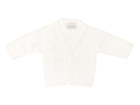 Dandelion Baby Knitted Cardigan White Sale