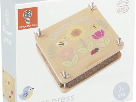 Orange Tree Toys Flower Press Supply