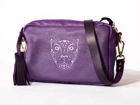 JAGUAR LUCIA CROSSBODY   EGGPLANT Online Hot Sale