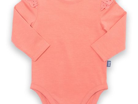 Kite Broderie Bodysuit Salmon Online Hot Sale