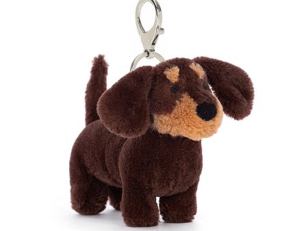 Jellycat Otto Sausage Dog Bag Charm Online now