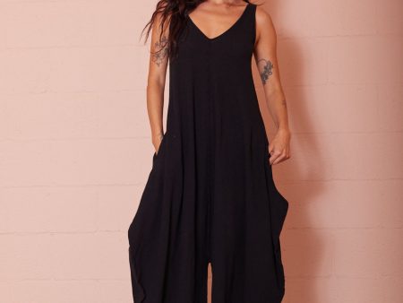 VENICE JUMPSUIT   BLACK Supply