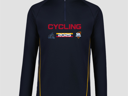 SSSA CYCLING EVENT QTR ZIP JACKET For Discount