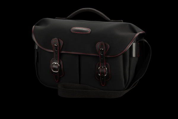 Hadley Pro Camera Bag - Black Canvas   Black Leather   Red Stitching (50th Anniversary Limited Edition) For Discount