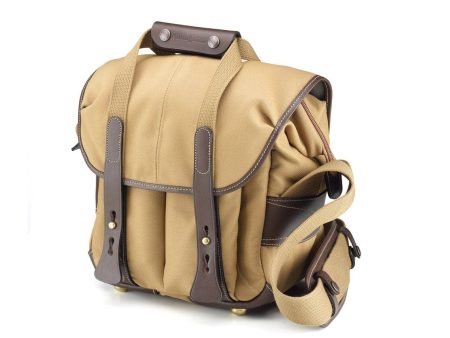 107 Camera Bag - Khaki FibreNyte   Chocolate Leather Sale