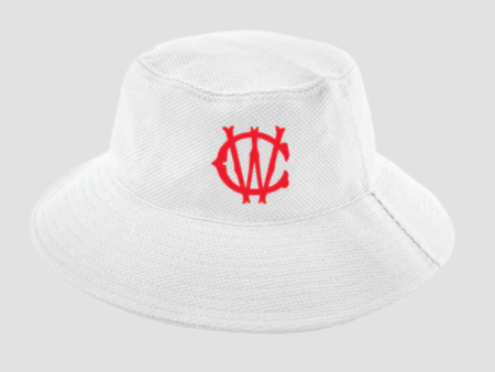 Central Whyalla Cricket Club Bucket Hat Red or White Online Sale