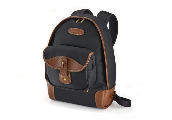 35 Rucksack for Cameras - Black Canvas   Tan Leather Fashion