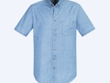 INDIE BLUE SHORT SLEEVE SHIRT Discount