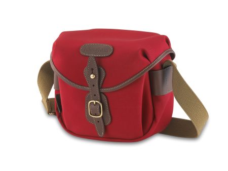 Hadley Digital Camera Bag - Burgundy Canvas   Chocolate Leather Online Sale