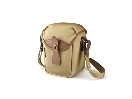 72 Camera Bag - Khaki Canvas   Tan Leather Cheap