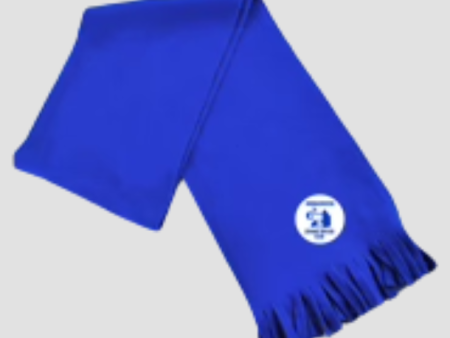 BRIDGEWATER SCARF POLAR FLEECE  ROYAL   PRE SALE on Sale