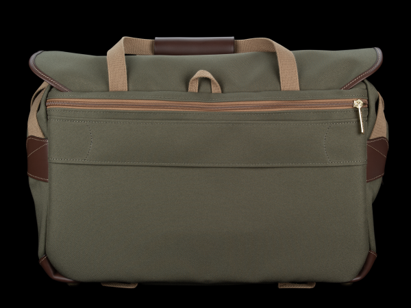 555 MKII Camera Laptop Bag - Sage FibreNyte   Chocolate Leather Online now