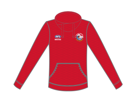 AFL Masters Custom Hoodie - Red Heather For Discount