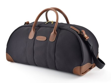 Weekender Bag - Black FibreNyte   Tan Leather For Discount