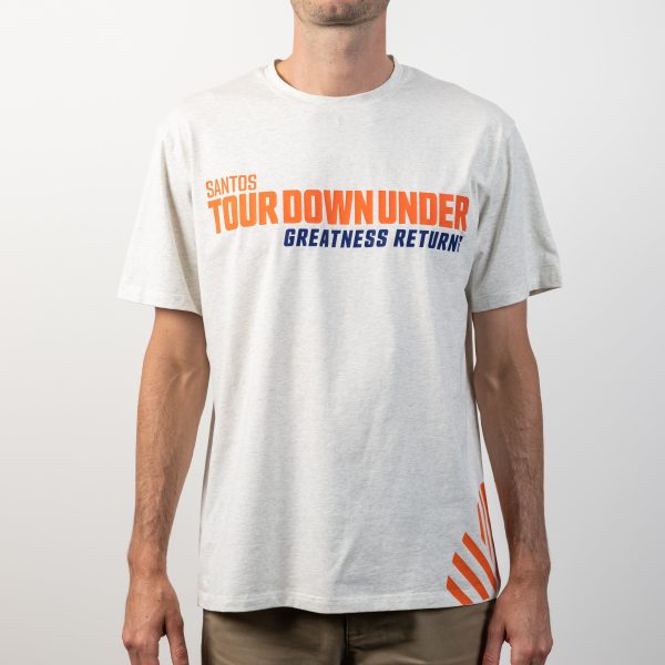 2023 TDU TEE COTTON WHITE MARL Sale