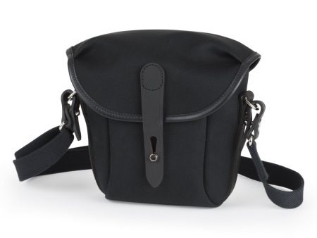 Galbin Binocular Case - 8   Black Canvas   Black Leather Supply