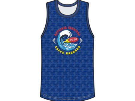 AFL Masters Women s Singlet - Blue Melange Online