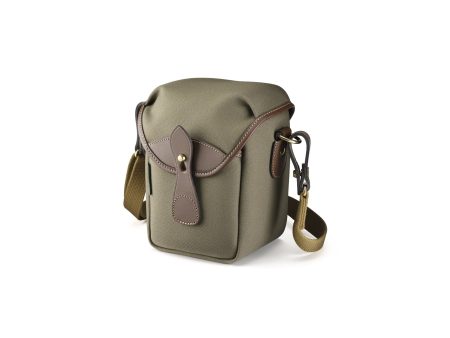 72 Camera Bag - Sage FibreNyte   Chocolate Leather Hot on Sale