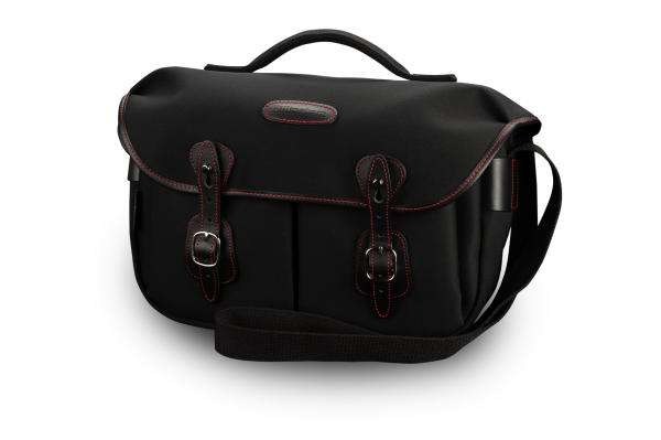 Hadley Pro Camera Bag - Black Canvas   Black Leather   Red Stitching (50th Anniversary Limited Edition) For Discount