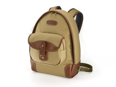 35 Rucksack for Cameras - Khaki Canvas   Tan Leather Fashion