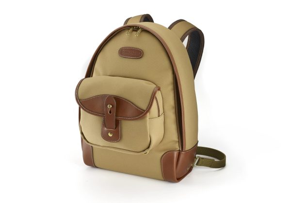 35 Rucksack for Cameras - Khaki Canvas   Tan Leather Fashion