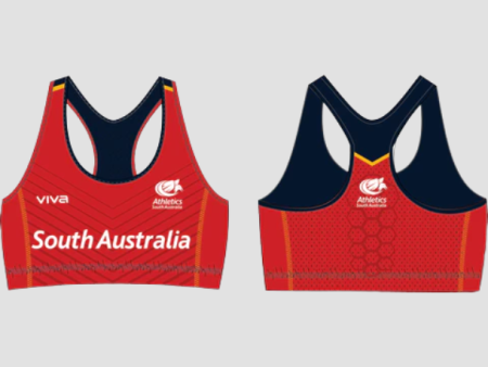 Athletics SA Girls & Womens Crop Top Fashion