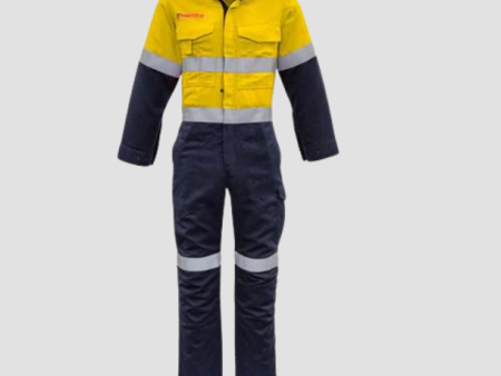 YELLOW NAVY FLAME OVERALLS Supply