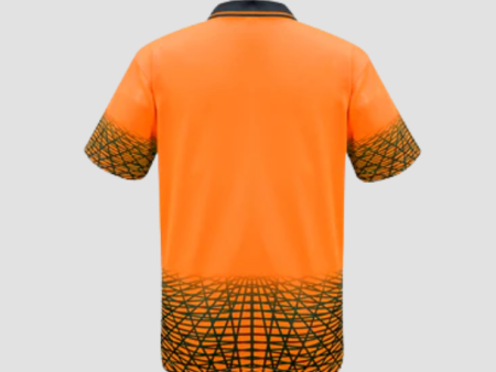 ORANGE NAVY TRACKS HI VIS POLO For Sale