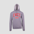 Central Whyalla Cricket Club Hooded Sweat Grey Marle (PRE ORDER NOW CLOSES 14th MARCH) For Cheap