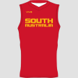 Basketball SA & SA Metro State Team Reversible Training Singlet Fashion