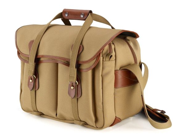 445 Camera Bag - Khaki Canvas   Tan Leather For Cheap